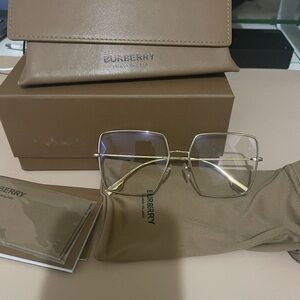 Authentic Burberry Gold Women's Sunglasses